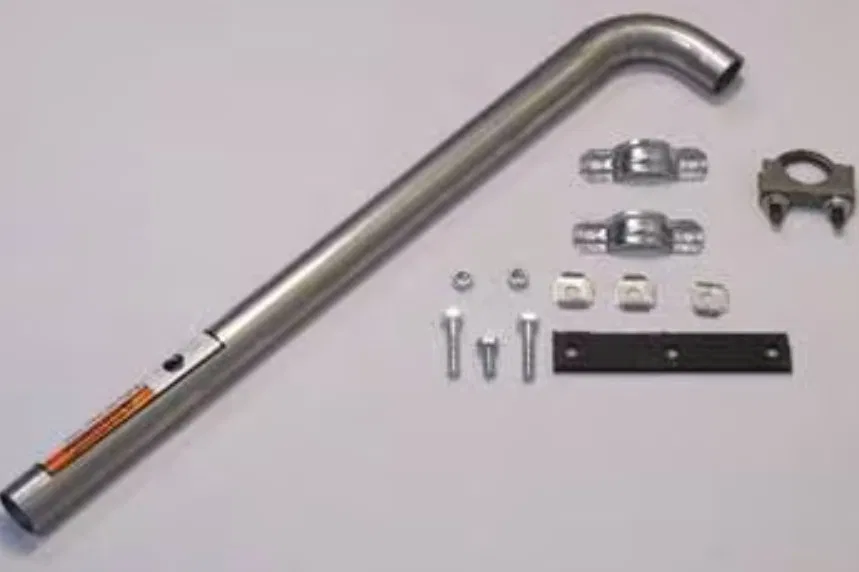 155-2845 – CUMMINS NW Generator Exhaust Pipe, Use With RV QG 3600/ RV QG 4000 KY Generators Model 90 Degree Bend Pipe...